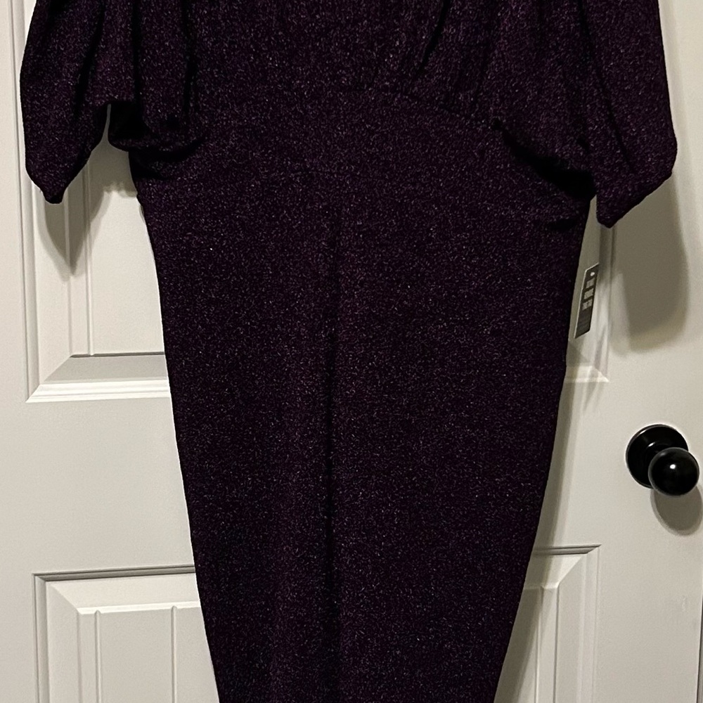 Elegant Purple Women's Dress